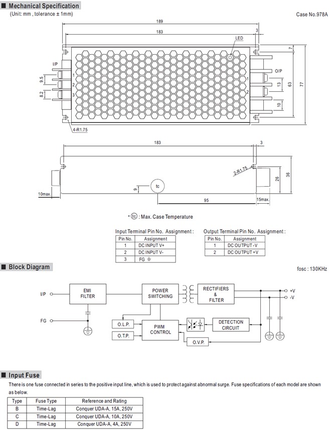 RSD-150B-12 Meanwell Power Supply 150W 12V Railway Single Output DC-DC Converter RSD-150B RSD-150B-5 RSD-150B-24 YCICT