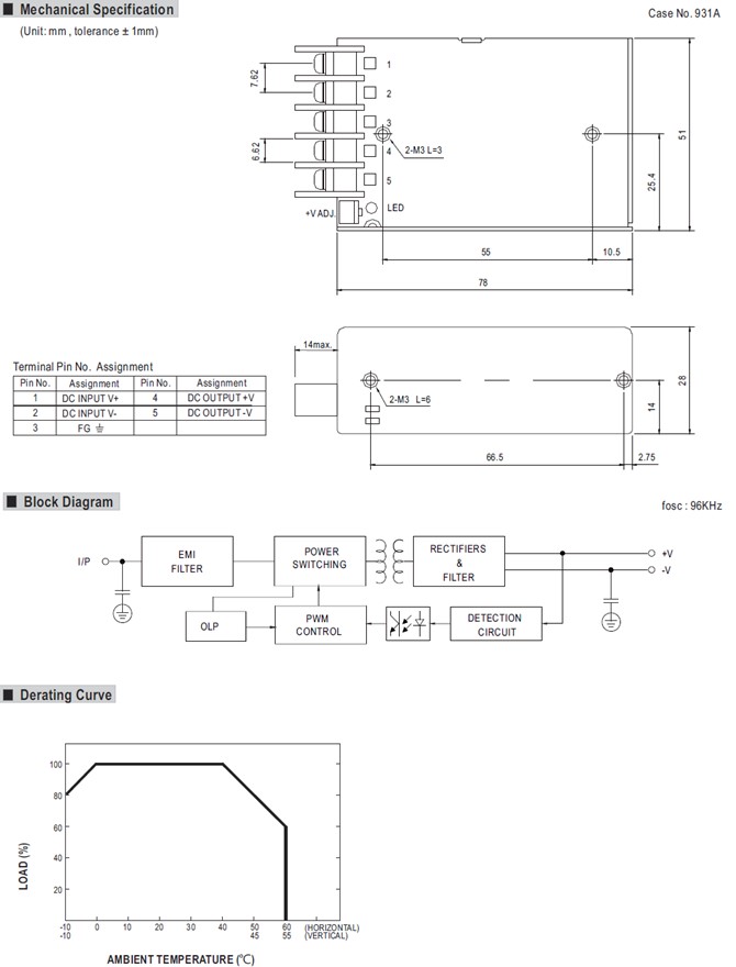 SD-15-05 Meanwell Power Supply 15W Single Output DC-DC Converter SD-15A-05 SD-15B-05 SD-15C-05 low cost YCICT